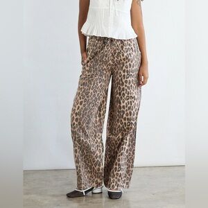 Damson Madder rafe leopard pants US SIZE 14 / UK 18